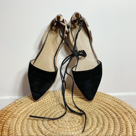 Gee WaWa wrap ankle flats - Picture 2 of 6